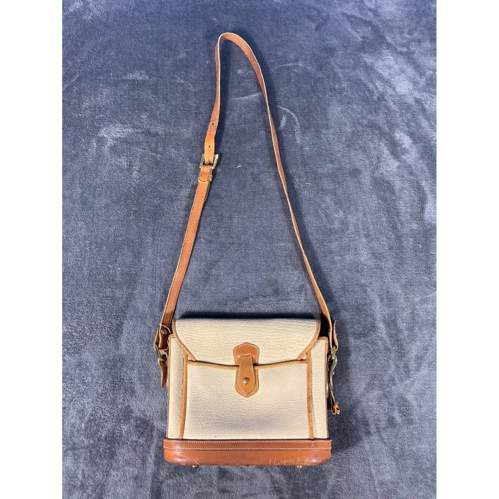 Dooney & Bourke All Weather Leather Women's Crossbody Bag Small Bone